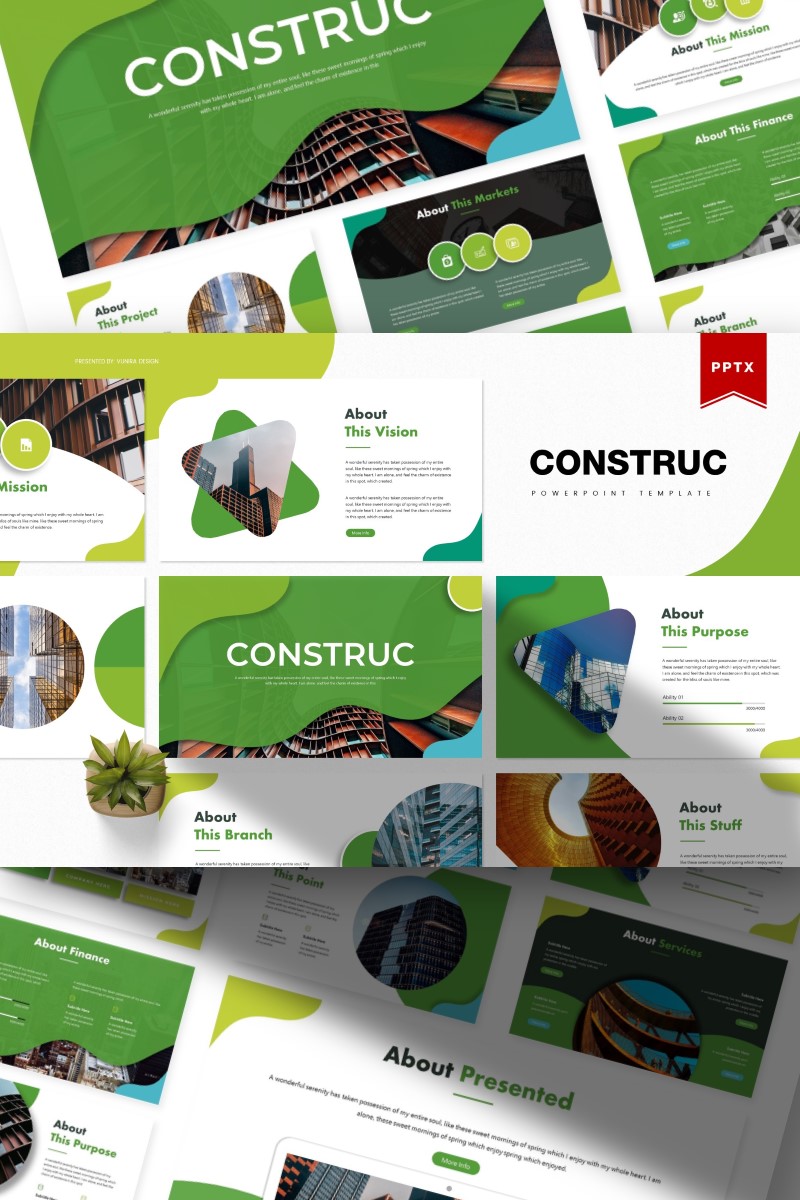 Construct | PowerPoint template