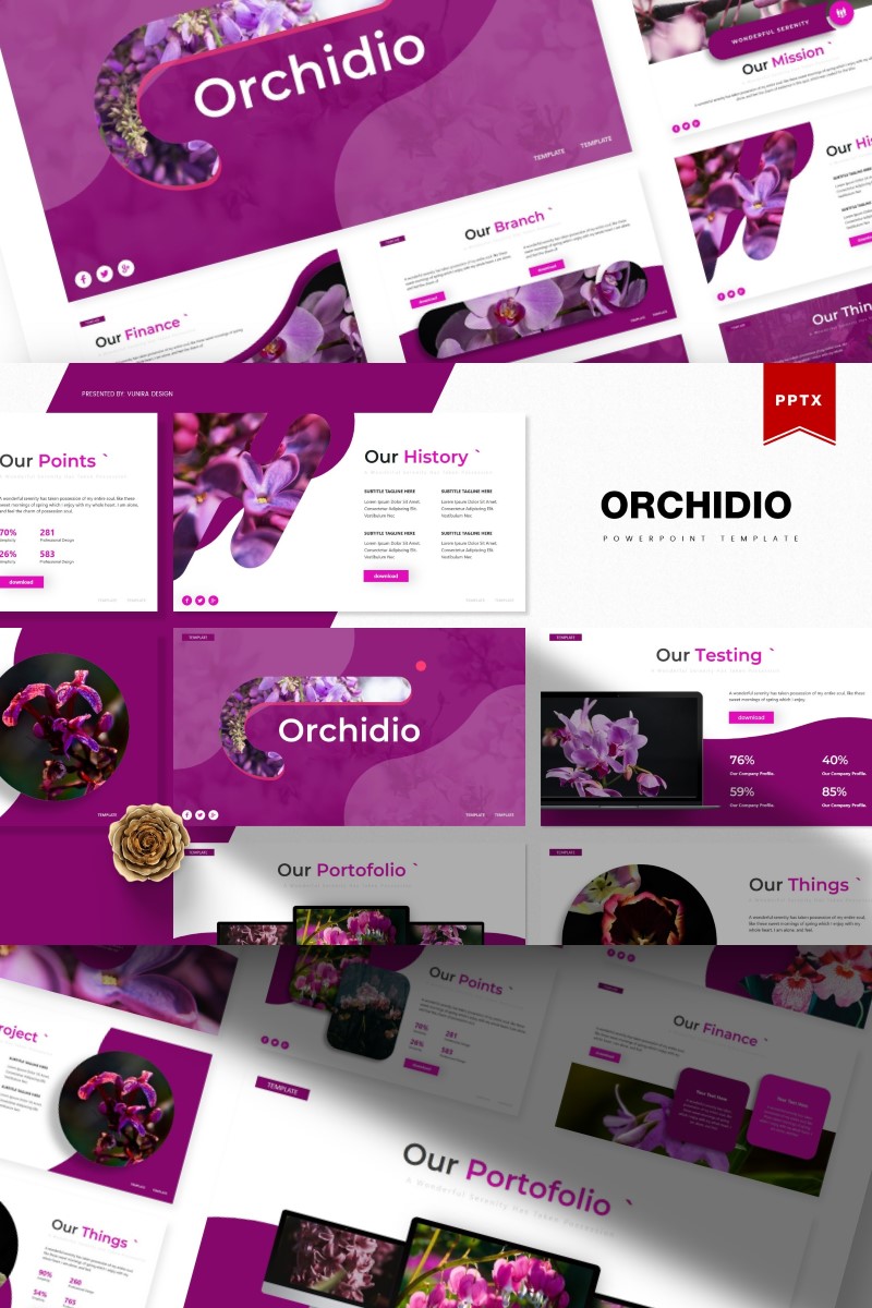 Orchidio | PowerPoint template