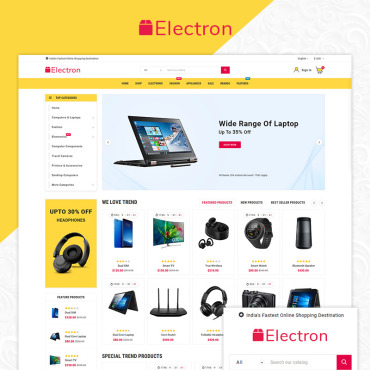 Template Electronice OpenCart #84517