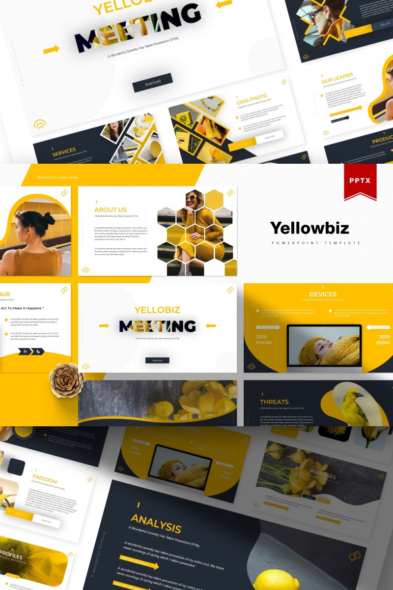 Yellowbiz | PowerPoint template