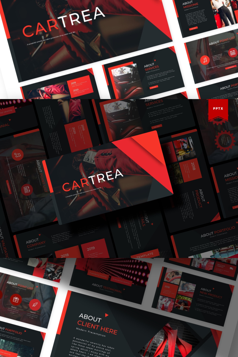 Cartrea | PowerPoint template