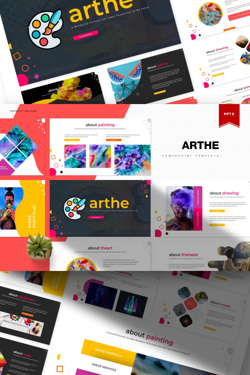 Arthe | PowerPoint template