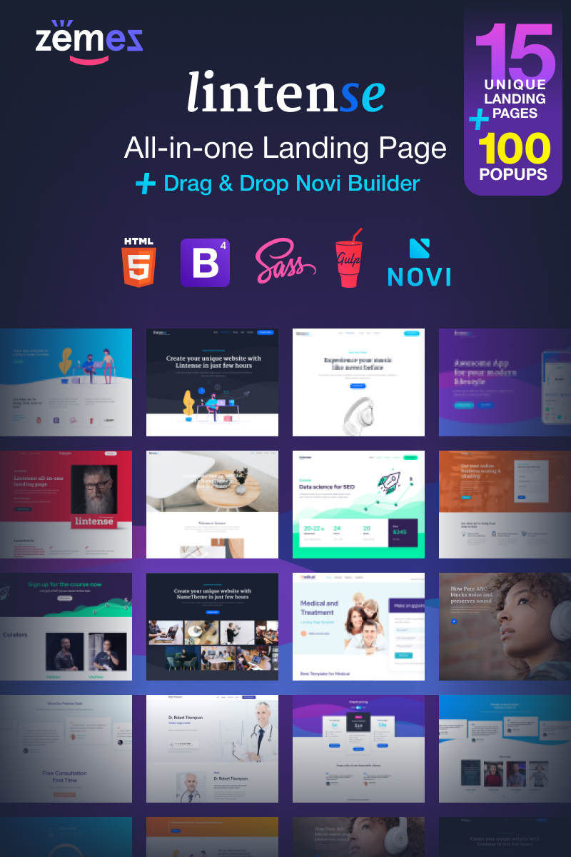 Plantillas para Landing Pages