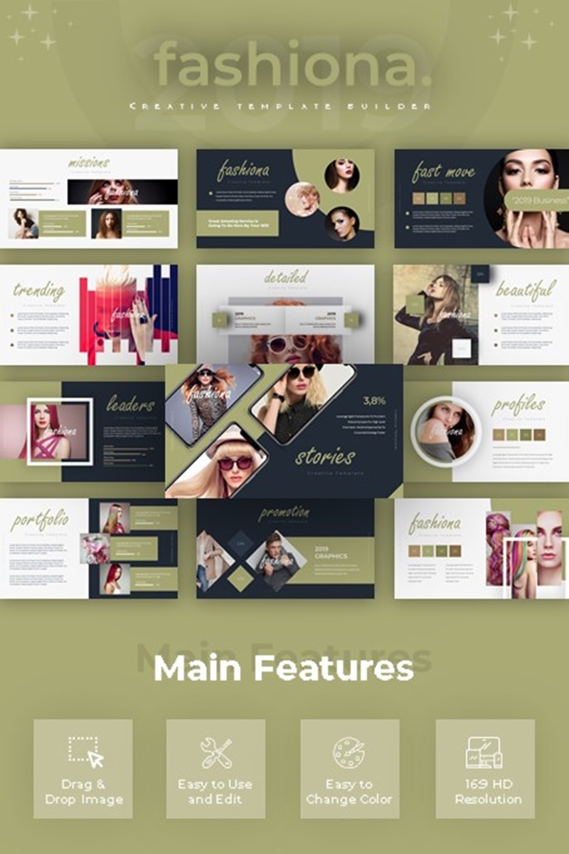 Fashiona PowerPoint template