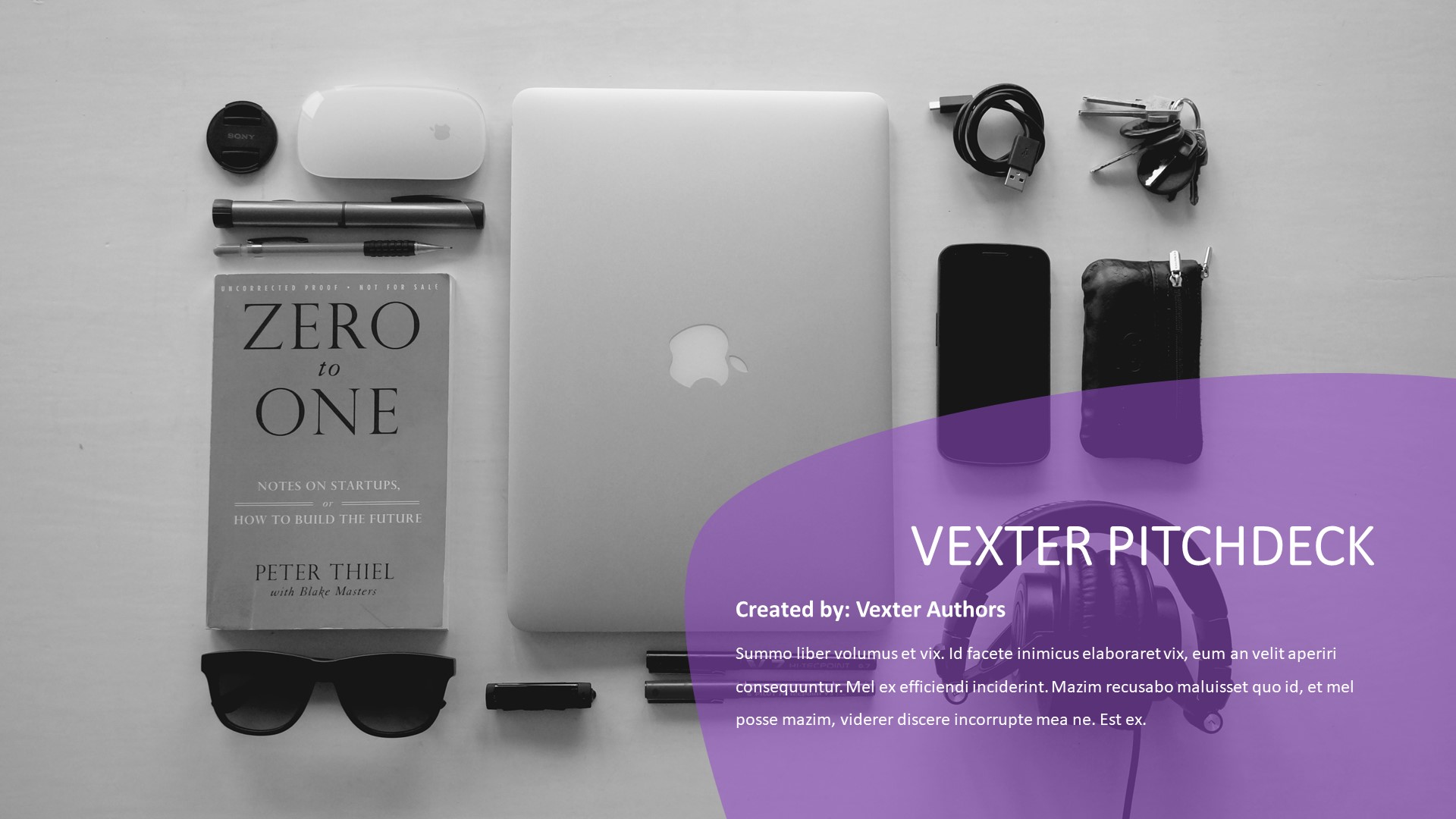 Vexter - Simple Business PowerPoint template