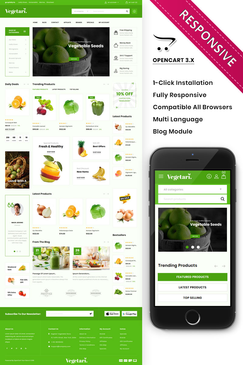 Plantillas OpenCart