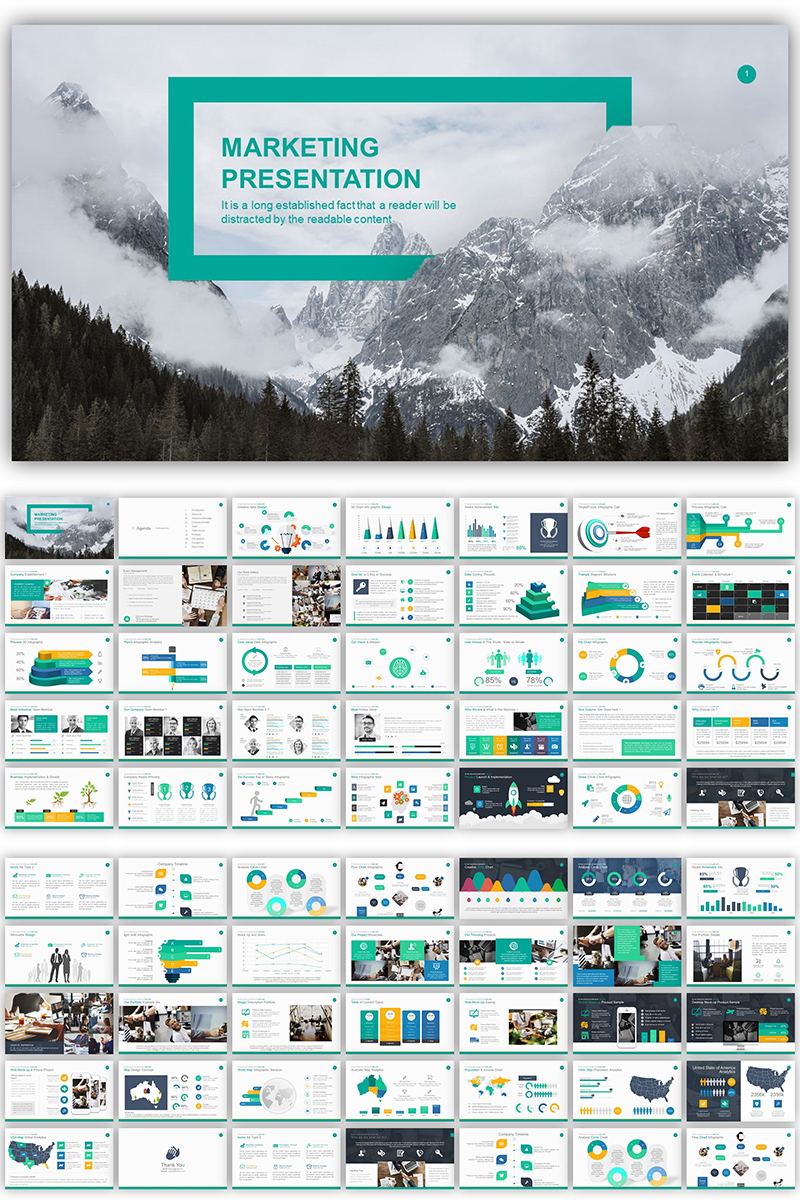 Marketing PowerPoint template