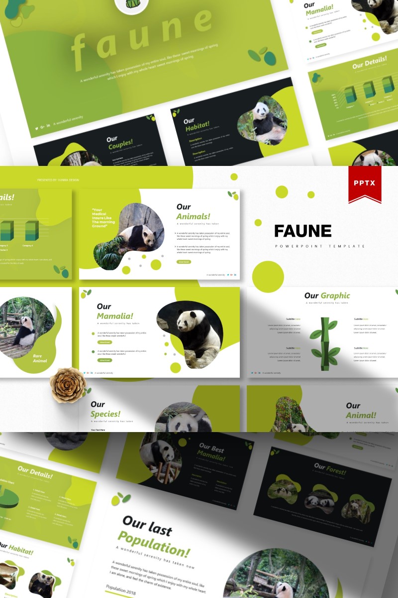 Faune | PowerPoint template