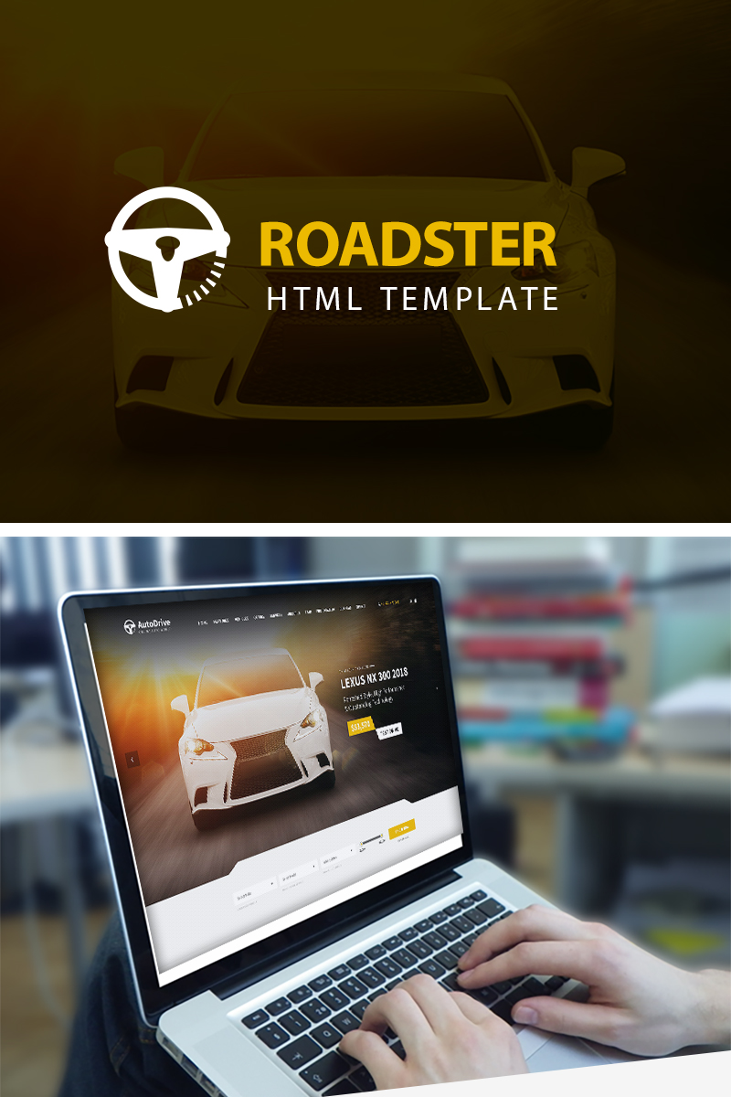 Roadster - Automotive Website Template