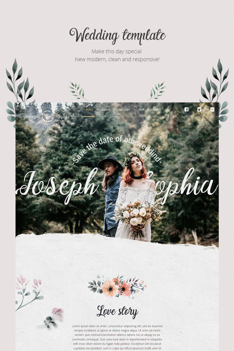 QueenFlowers - Wedding WordPress Theme