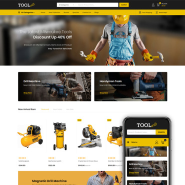 Template Electronice OpenCart #85560