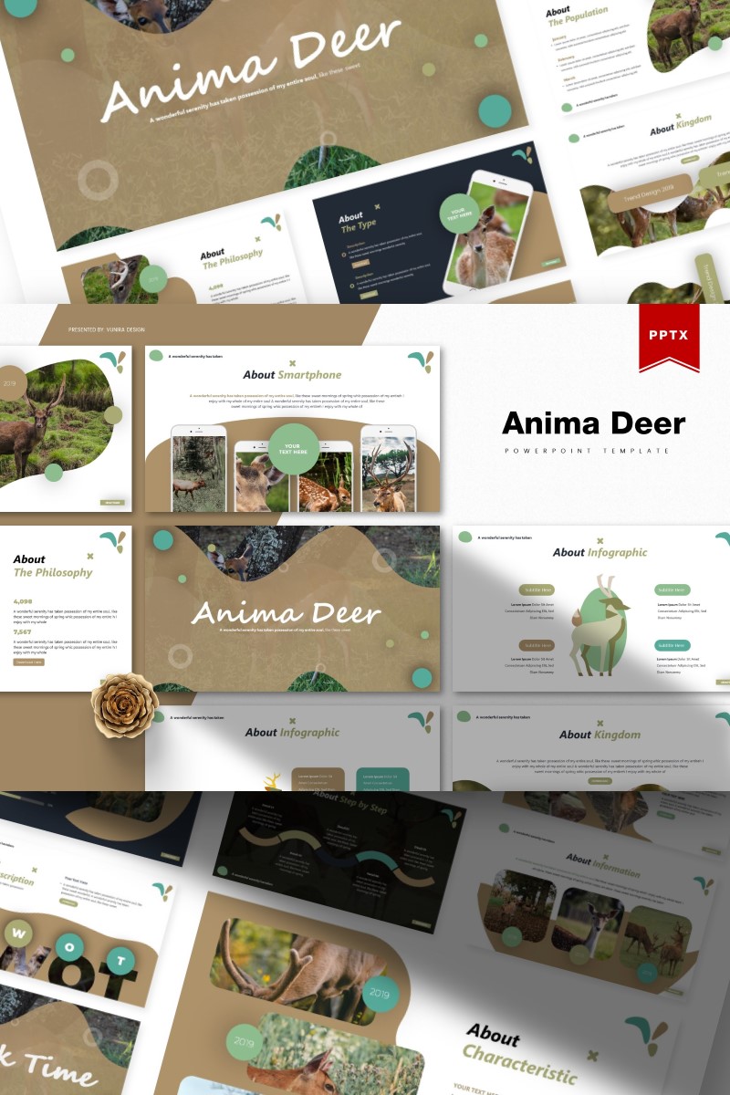 Anima Deer | PowerPoint template