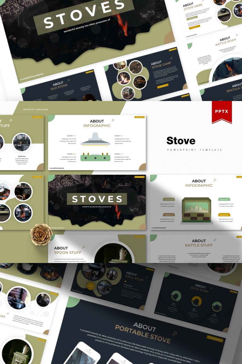 Stove | PowerPoint template