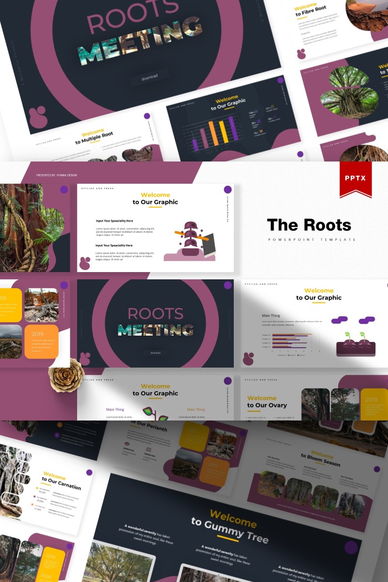 The Roots | PowerPoint template