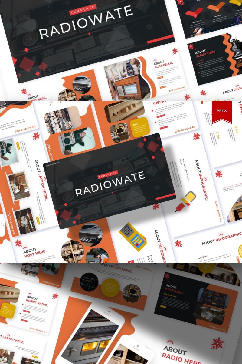 Radiowate | PowerPoint template