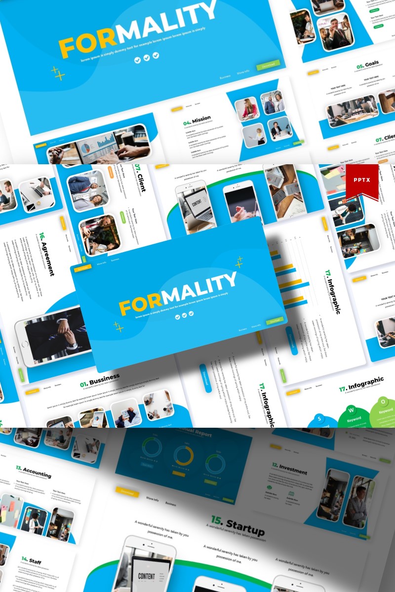 Formality | PowerPoint template