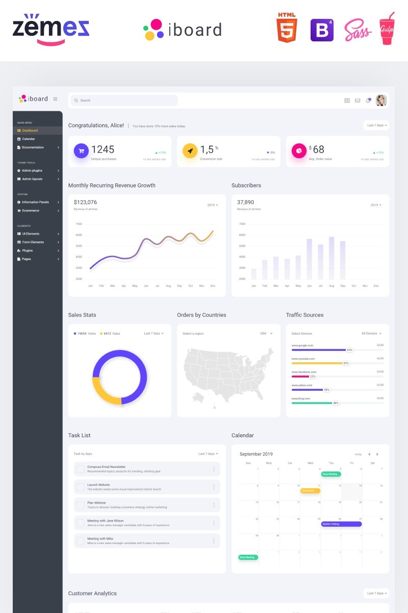 Admin Templates