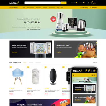 Template Electronice Shopify #86130