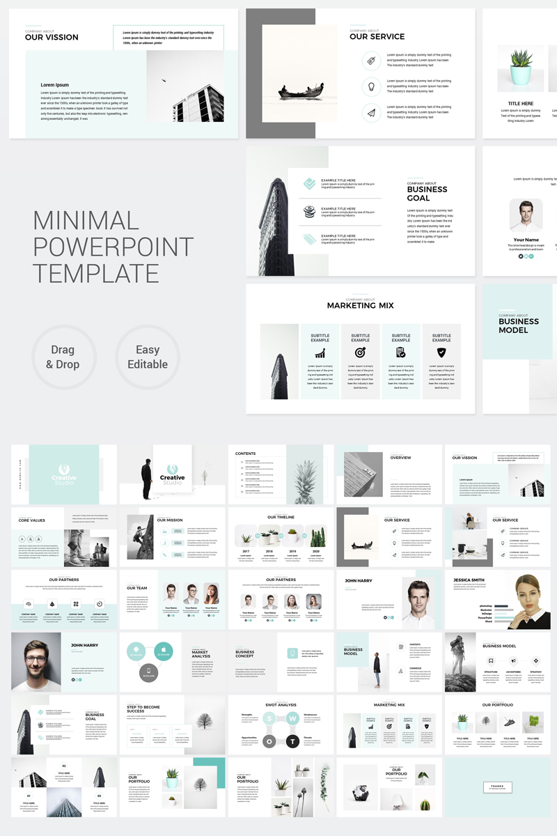 Creative Studio PowerPoint template