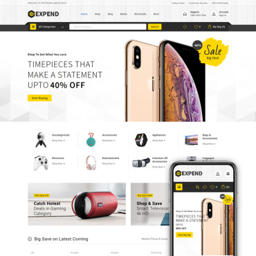 Template Electronice WooCommerce #86685