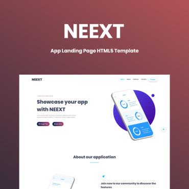 Template Software Landing Page #86854