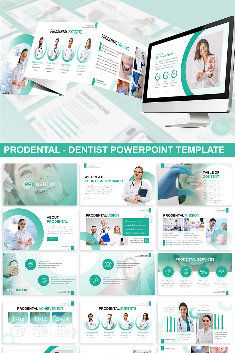 Prodental - Dentist PowerPoint template