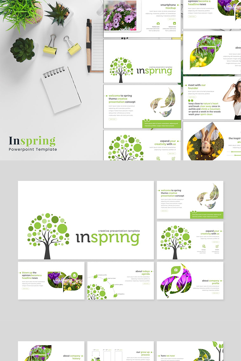 Inspring PowerPoint template