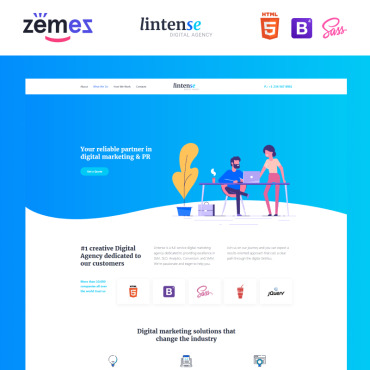 Template Software Landing Page #87315