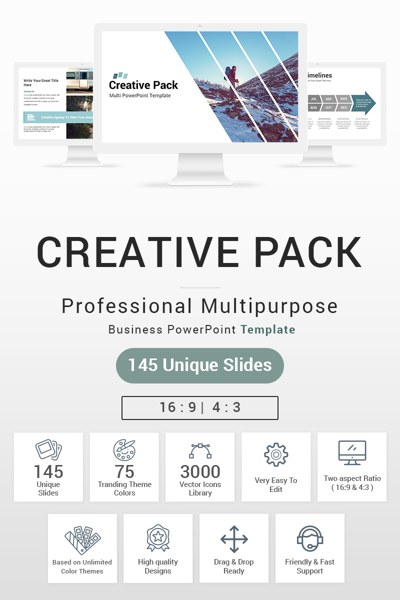 Creative Pack PowerPoint template