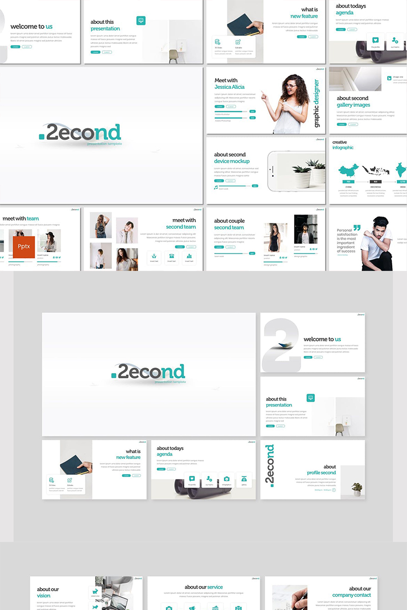 Second PowerPoint template