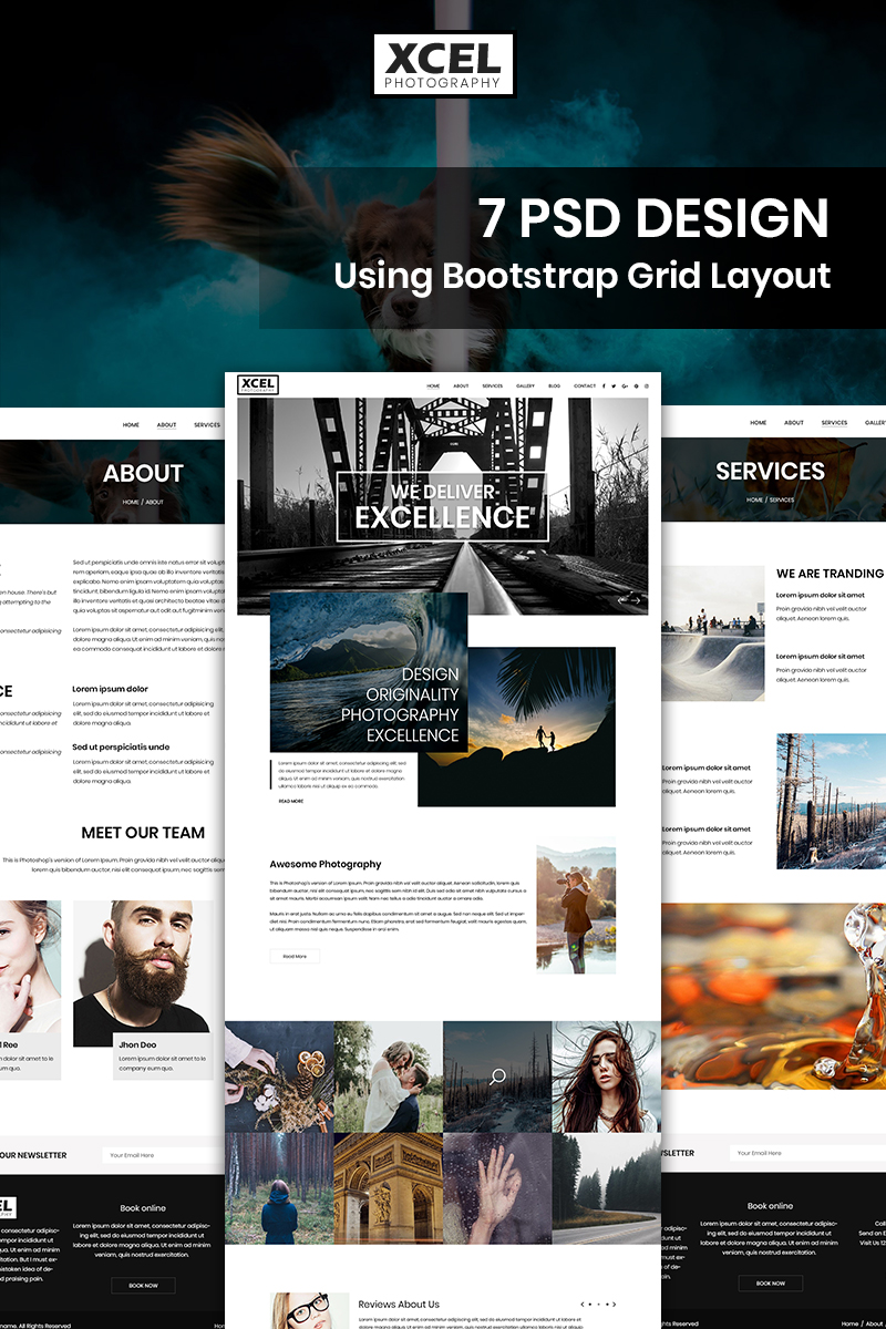 PSD Photoshop Templates