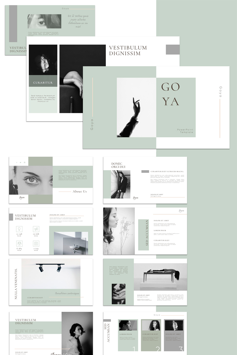 GOYA PowerPoint template