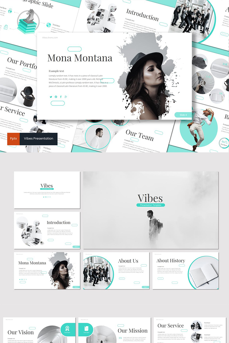Vibes PowerPoint template