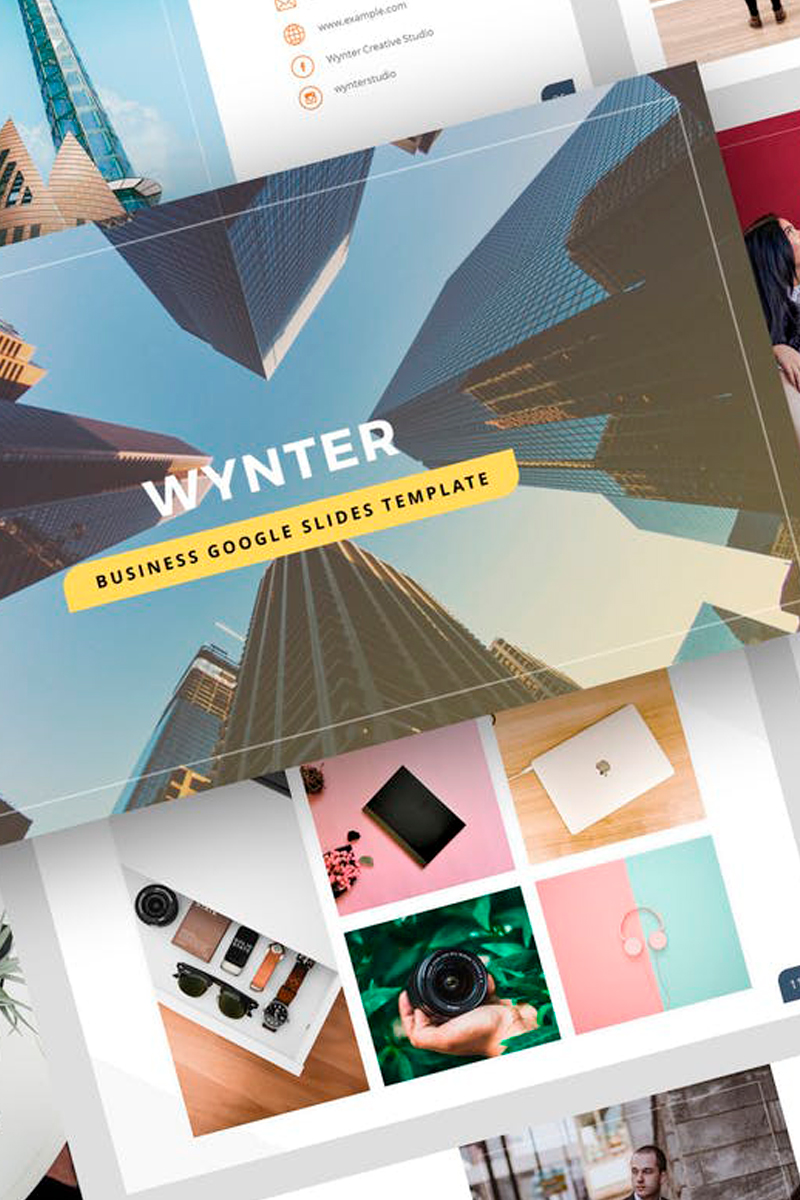 Wynter - Business Presentation PowerPoint template