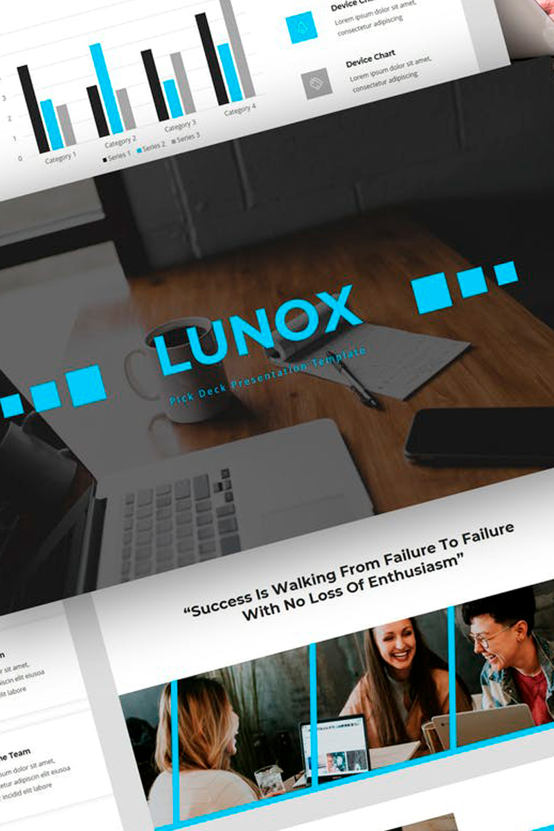 Lunox - Pitch Deck Presentation PowerPoint template