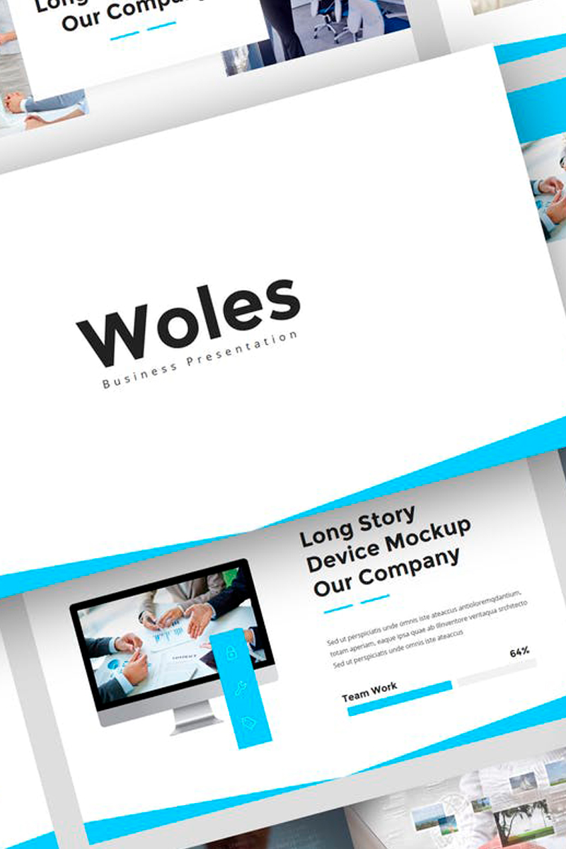 Woles - Business Presentation PowerPoint template