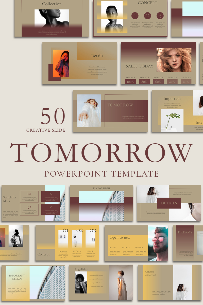 Tomorrow PowerPoint template