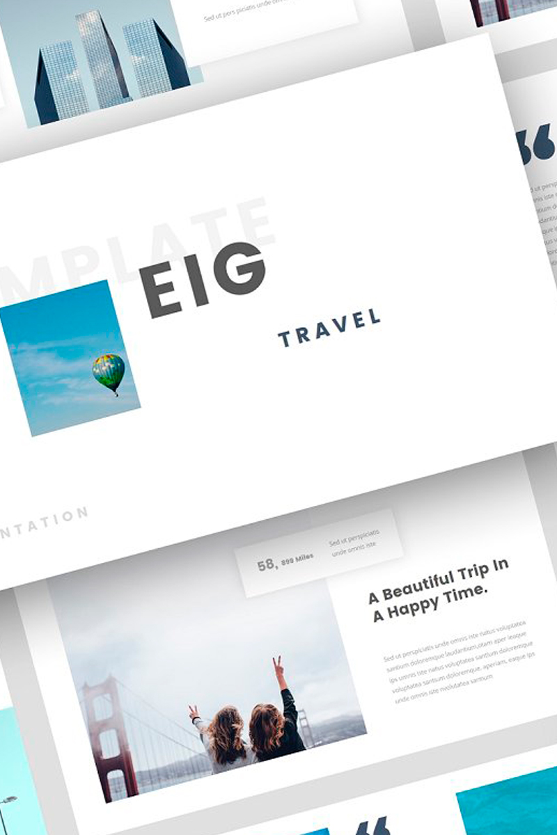 Eig - Travel Presentation PowerPoint template