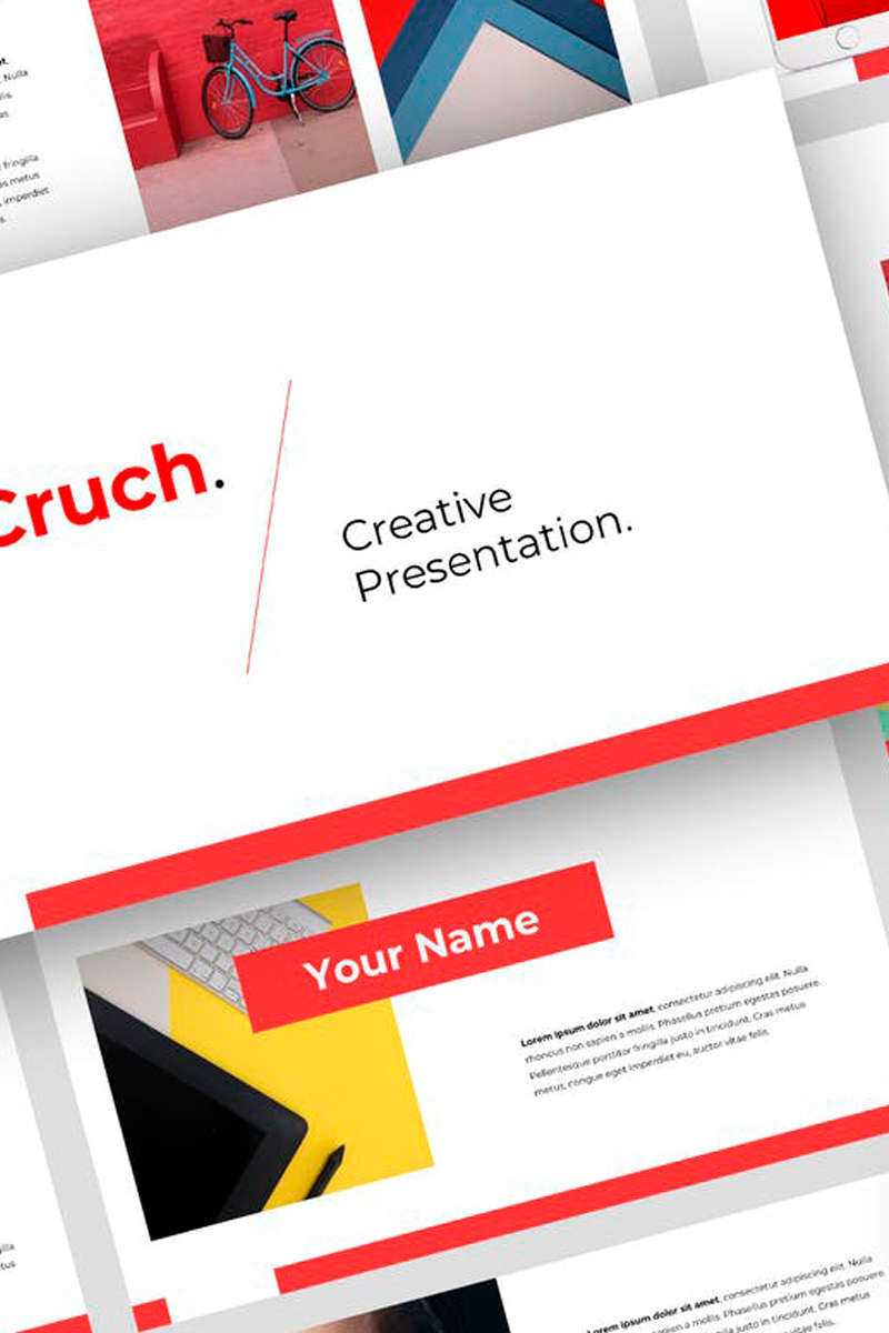 Cruch - Creative Presentation PowerPoint template