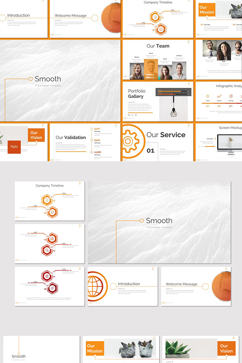 Smooth PowerPoint template