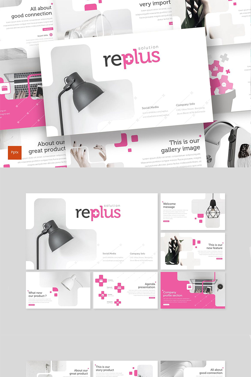 Replus PowerPoint template