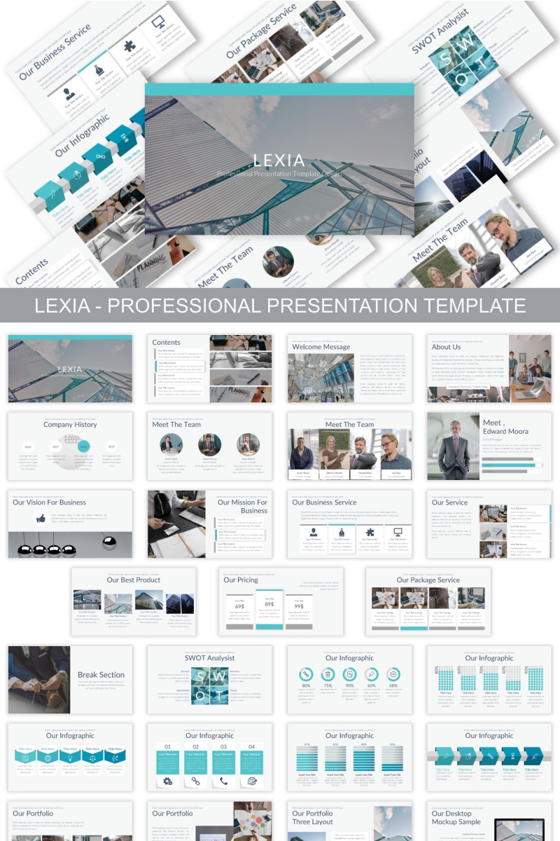 Lexia Professional PowerPoint template