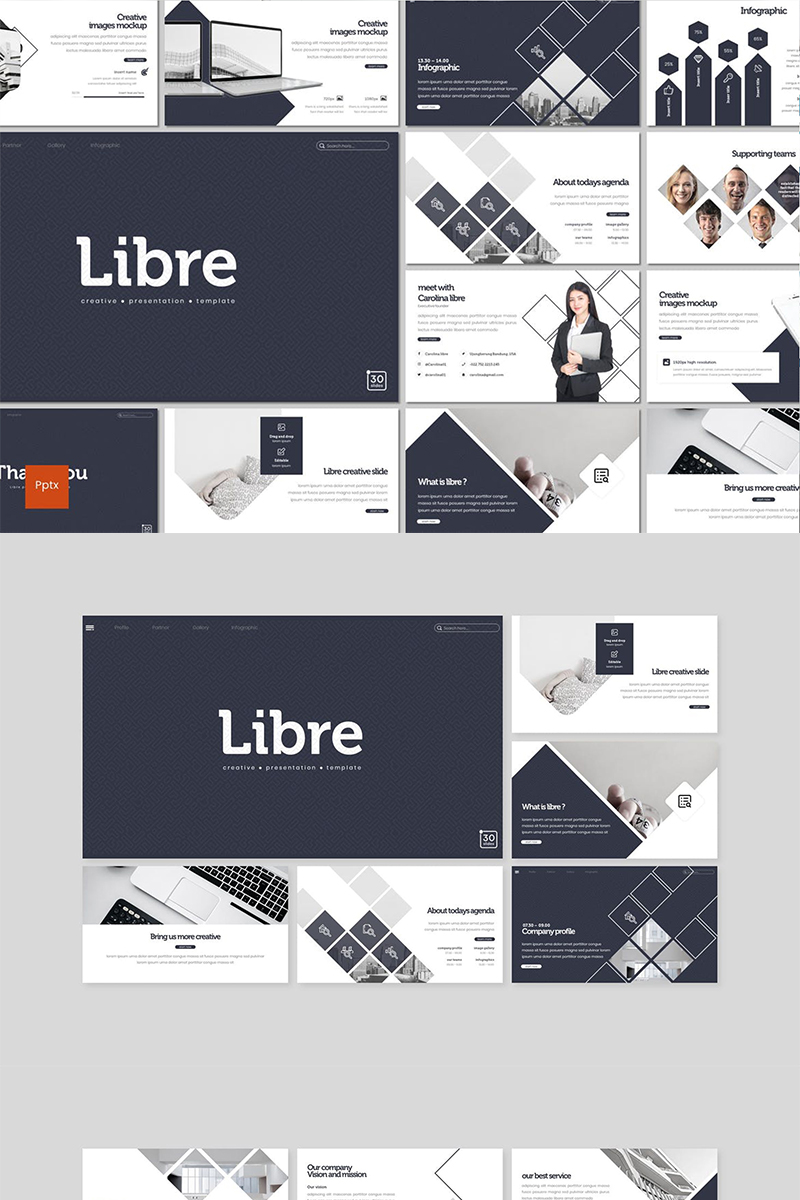 Libre PowerPoint template