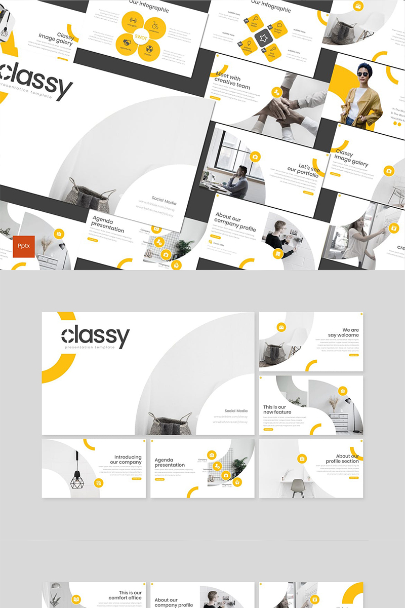 Classy PowerPoint template