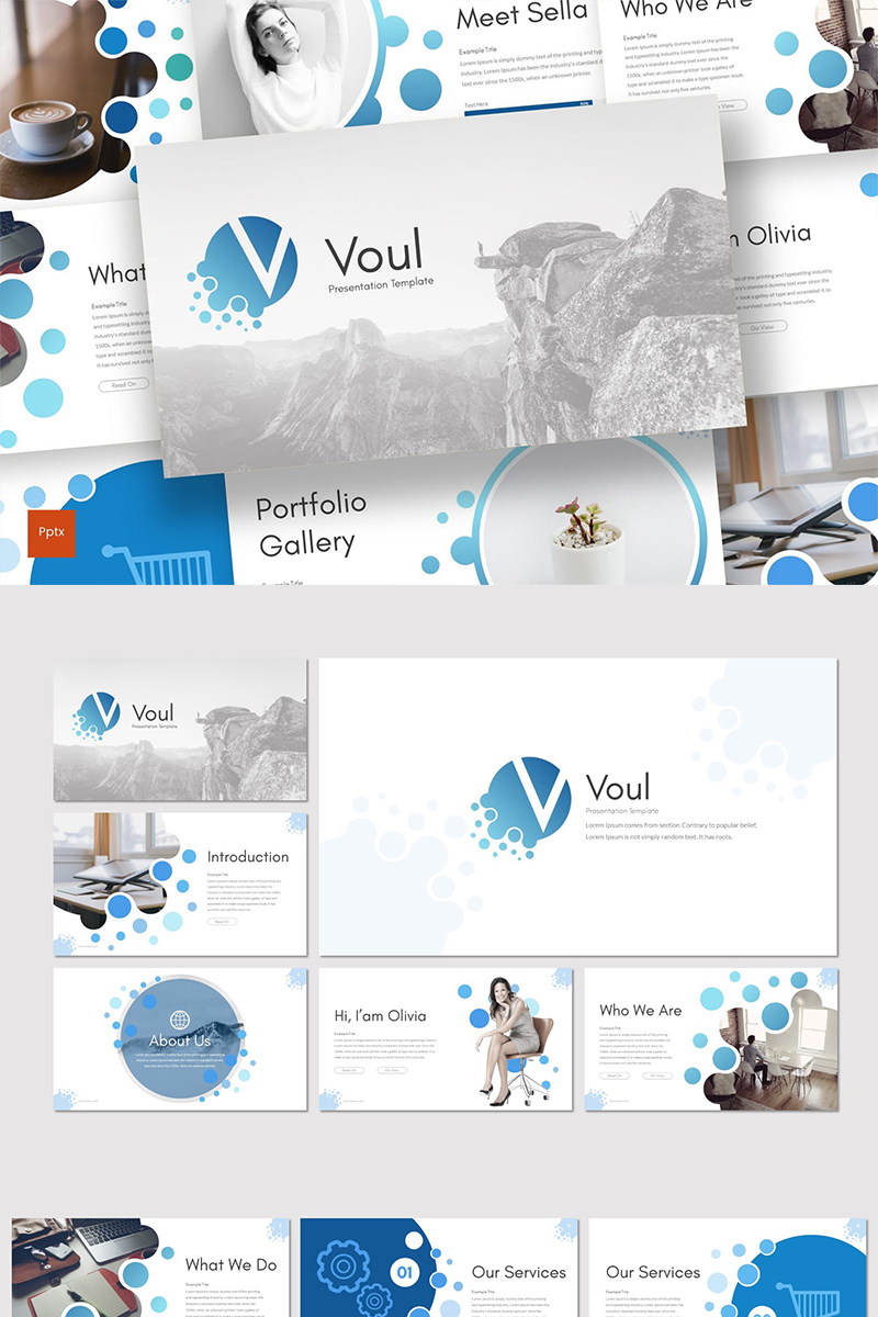 Voul PowerPoint template