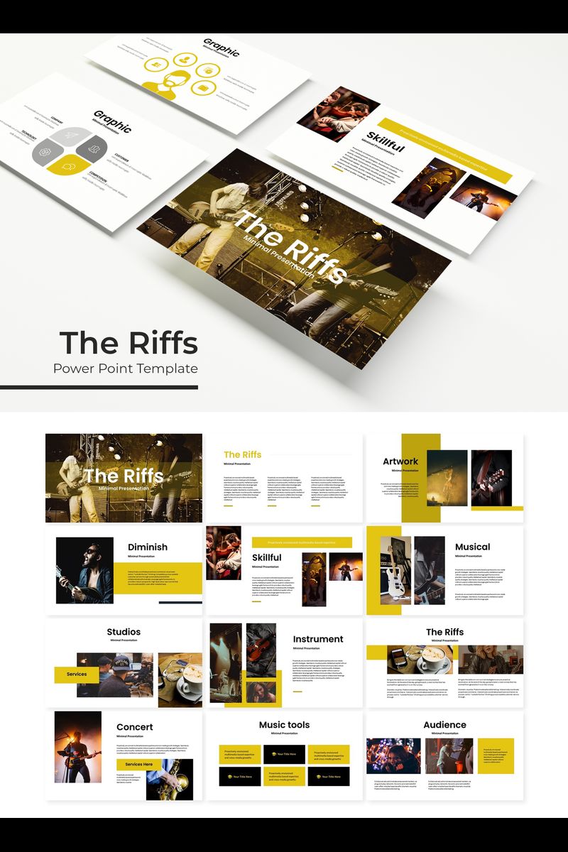 The Riffs PowerPoint template
