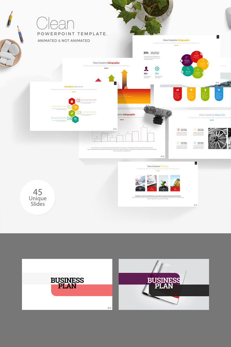 Business Plan Presentation PowerPoint template