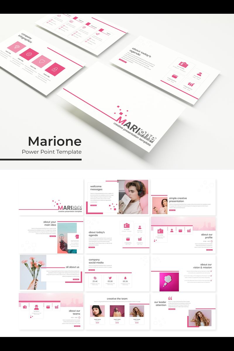 Marione PowerPoint template