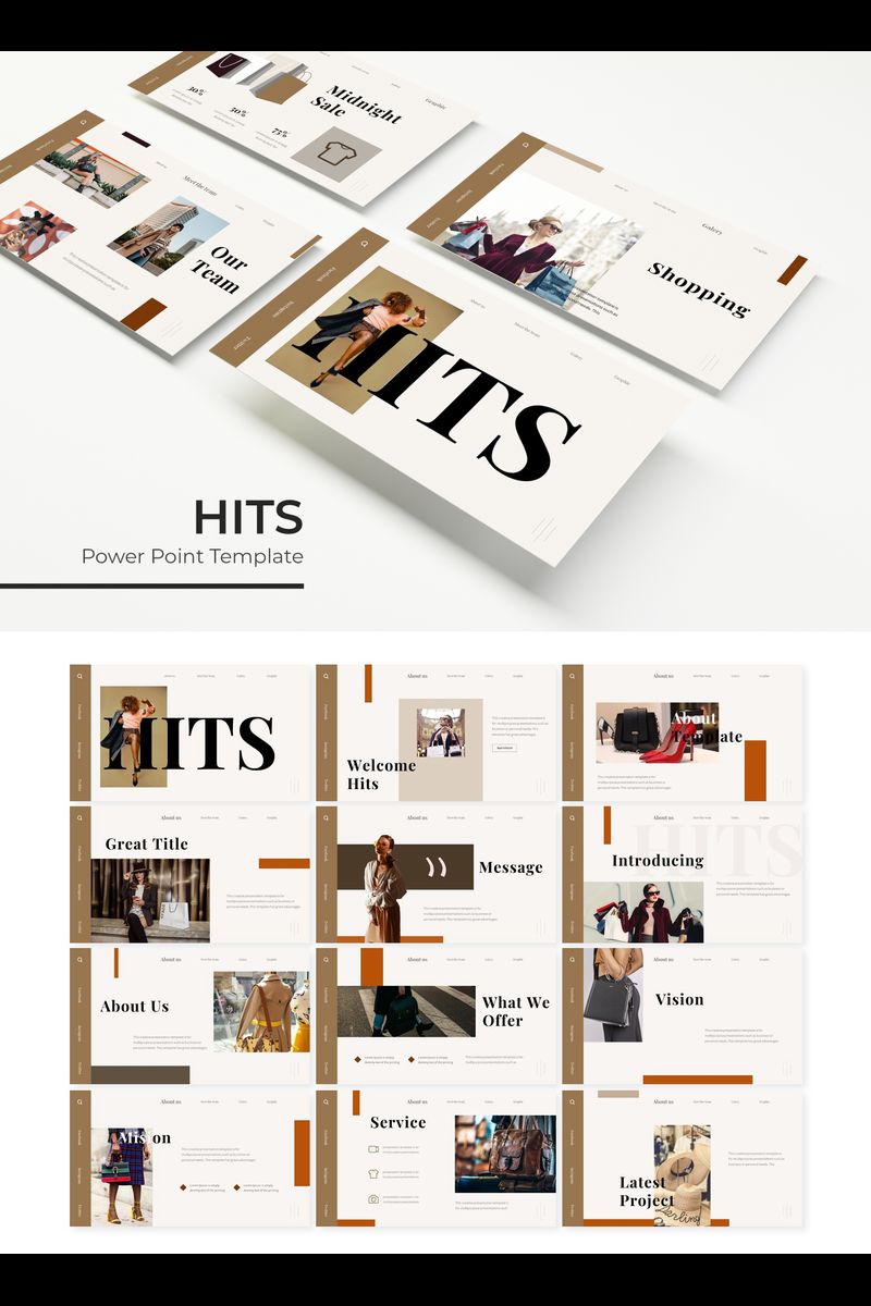 Hits PowerPoint template