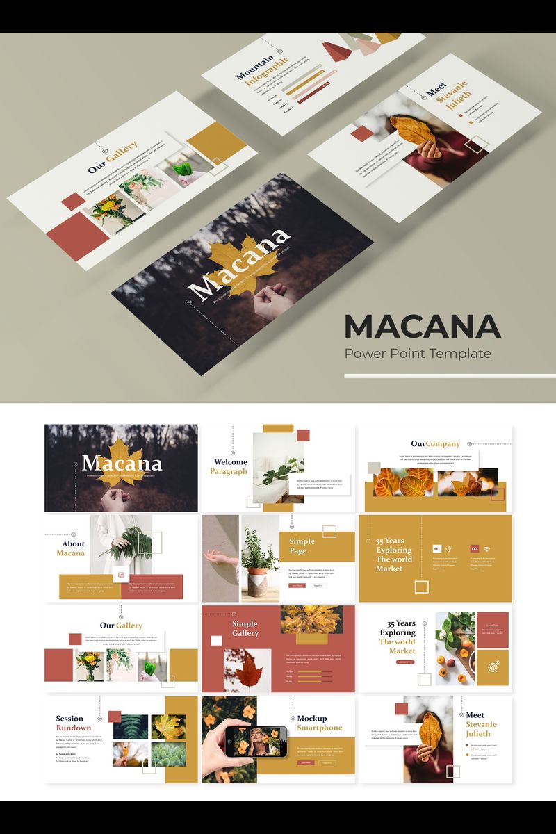 Macana PowerPoint template